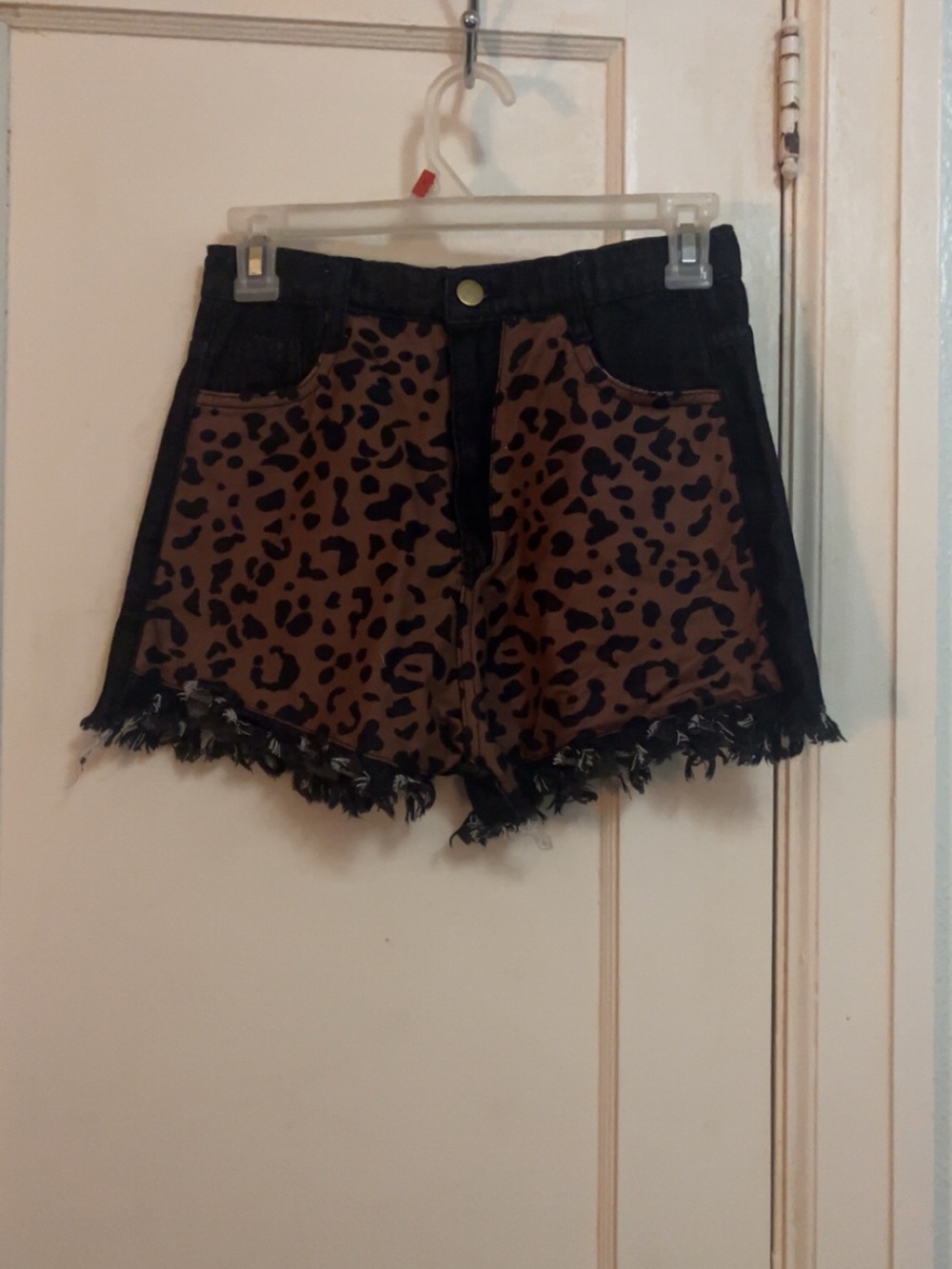 Leopard Print Shorts
